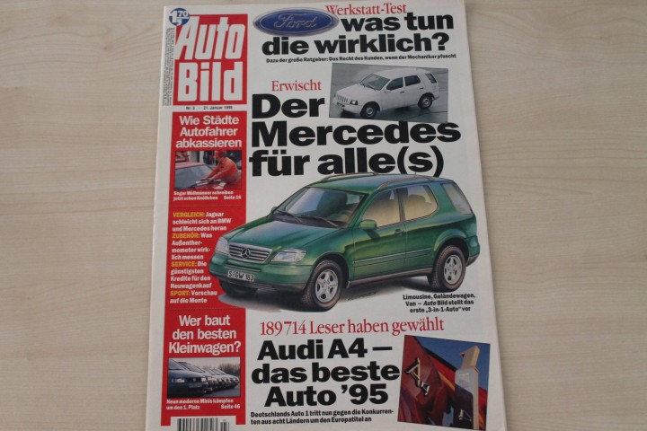 Deckblatt Auto Bild (03/1995)